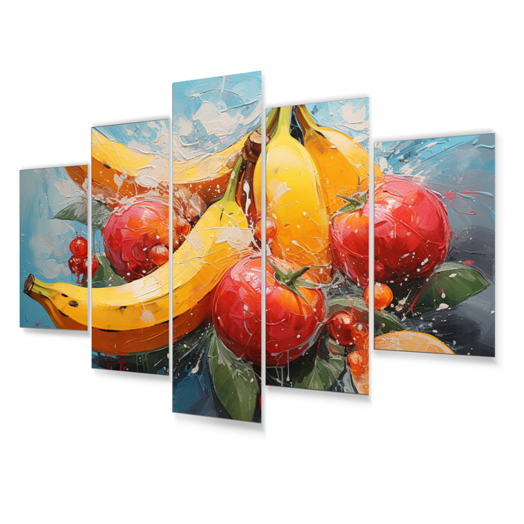 Winston Porter Vibrant Fruit Harvest IV Fruits Metal Wall Art Living